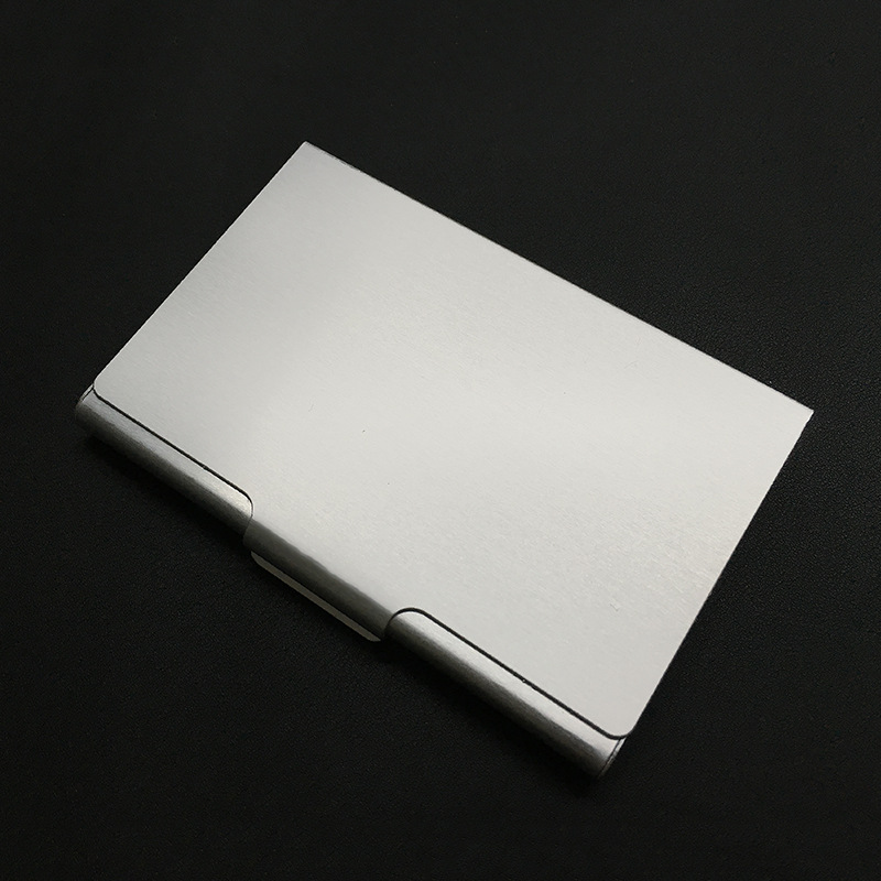 鋁合金禮品鋁製名片盒卡片盒商務信用卡收納盒