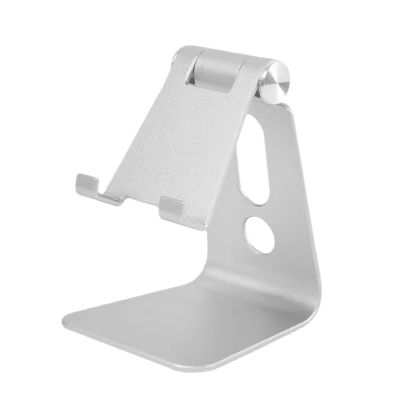 單折疊鋁合金手機平板Pad適用懶人支架禮品加印logo桌面金...