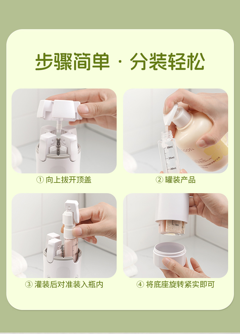 四合一分裝瓶