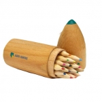 木製筒裝12色鉛筆 (停產)